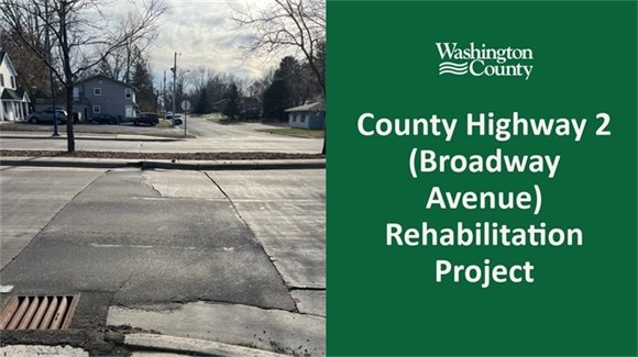 County Highway 2 (Broadway Avenue) Rehabilitation Project