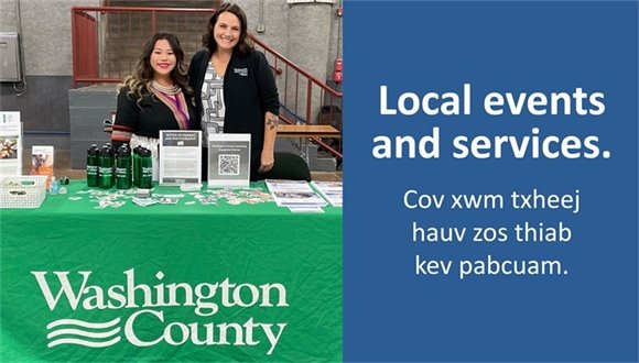 Resources, Services and Events for residents of Washington County