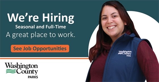 Parks Hiring Graphic.