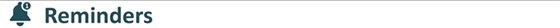 Reminders