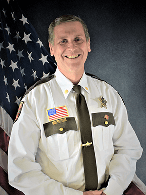 Portrait of Deputy Chief Doug Anschutz in uniform